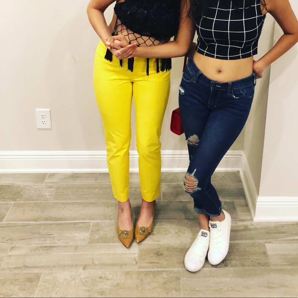 Yellow Sloan pants